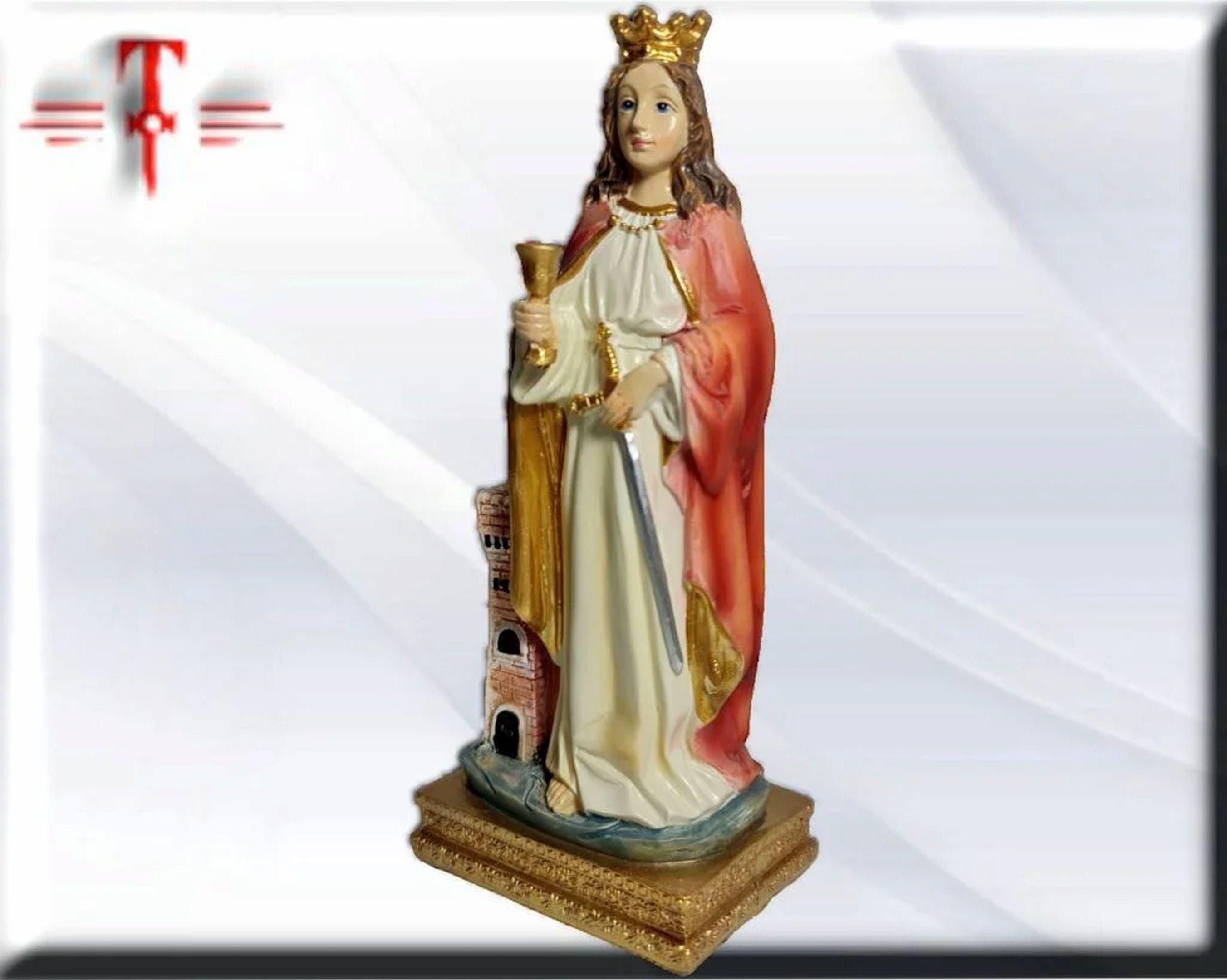 Santa Barbara , Santos y Vírgenes católicos , productos Religiosos - Imagen 6