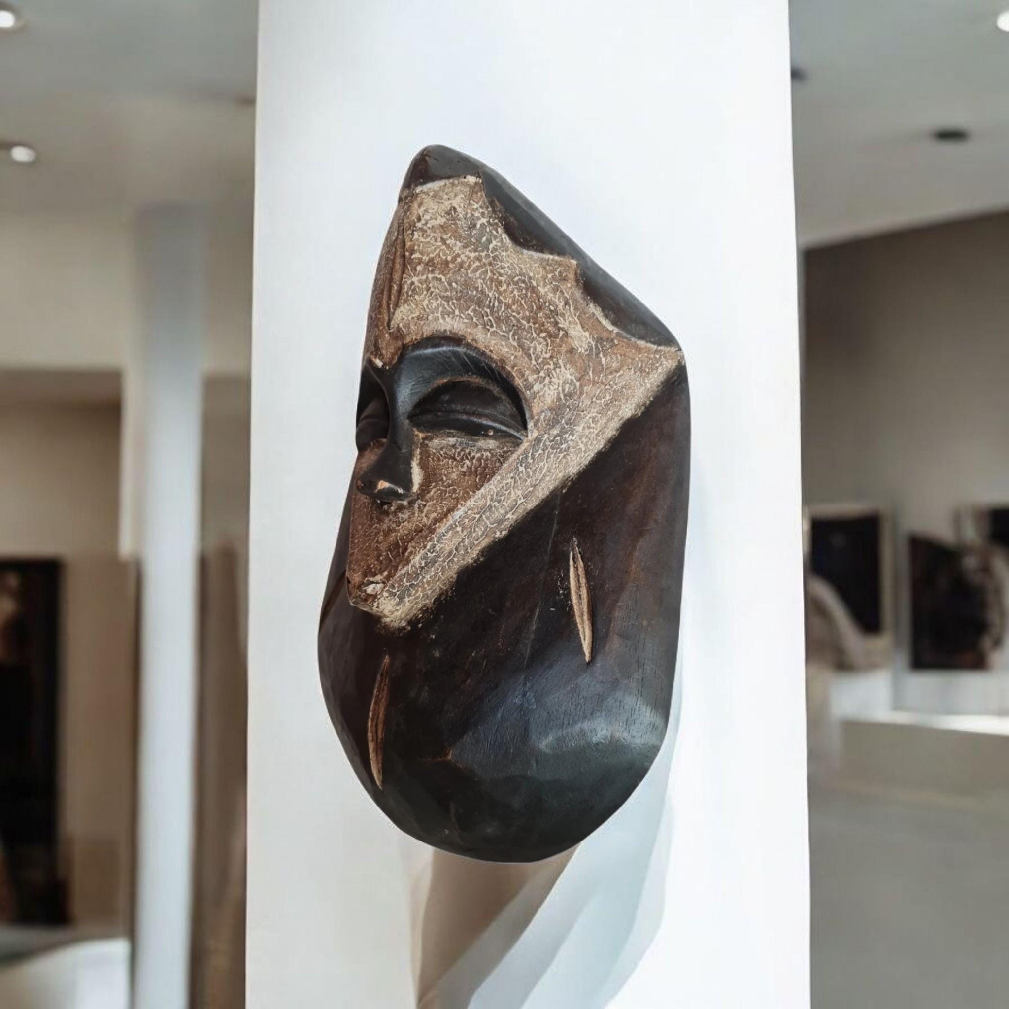 Máscara Luba Congo Arte africano , galería arte africano , antigüedad