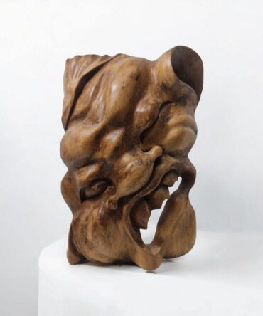 Máscara de Rostro Tradicional – Pieza Única de Arte Africano de Colección