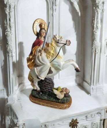 Santa Barbara a caballo , Santos y Vírgenes católicos , productos Religiosos