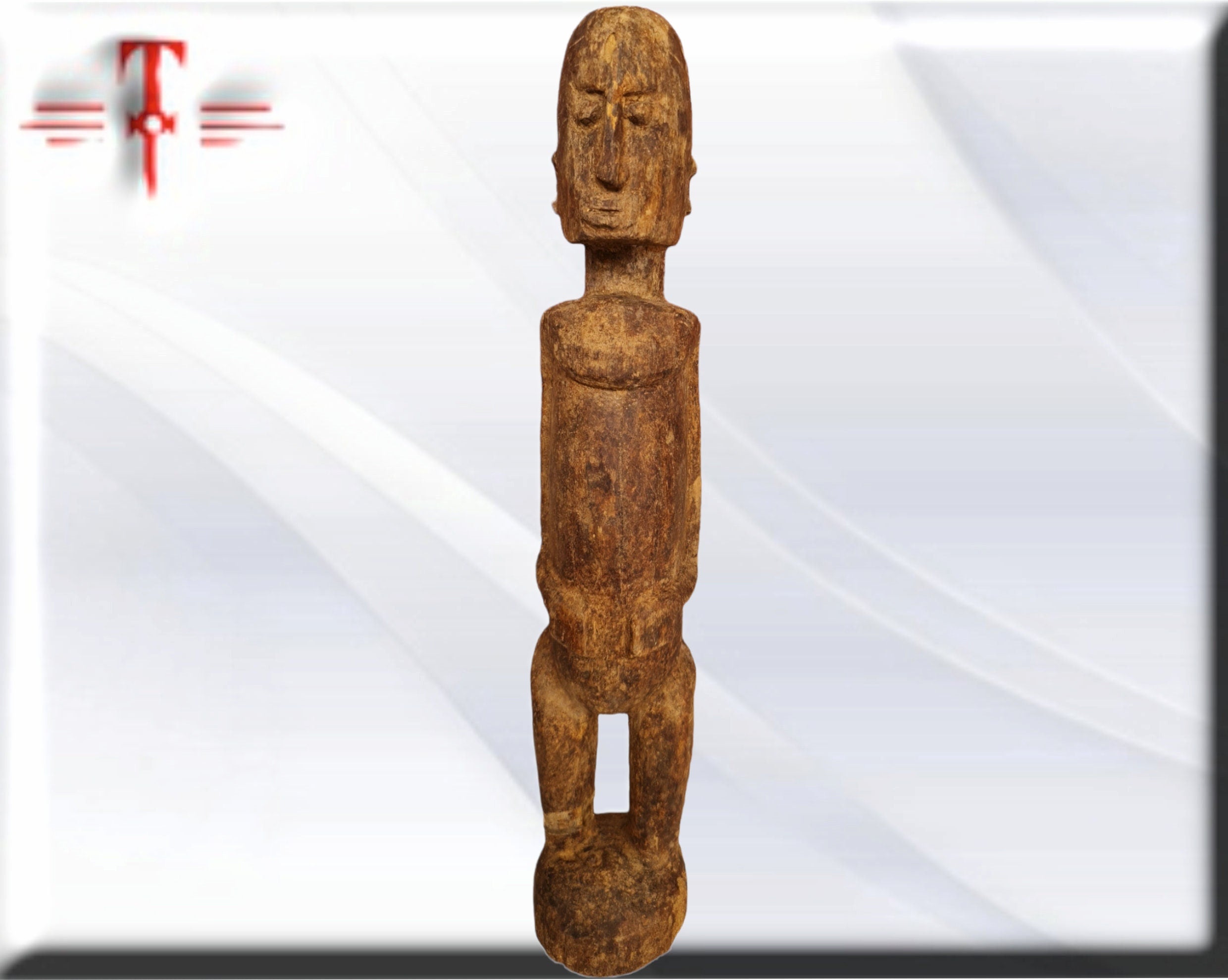 Fetiche Mangbetu Congo Ref: 121 Tribal , arte Africano , Galería de arte , hecho a mano - Imagen 4