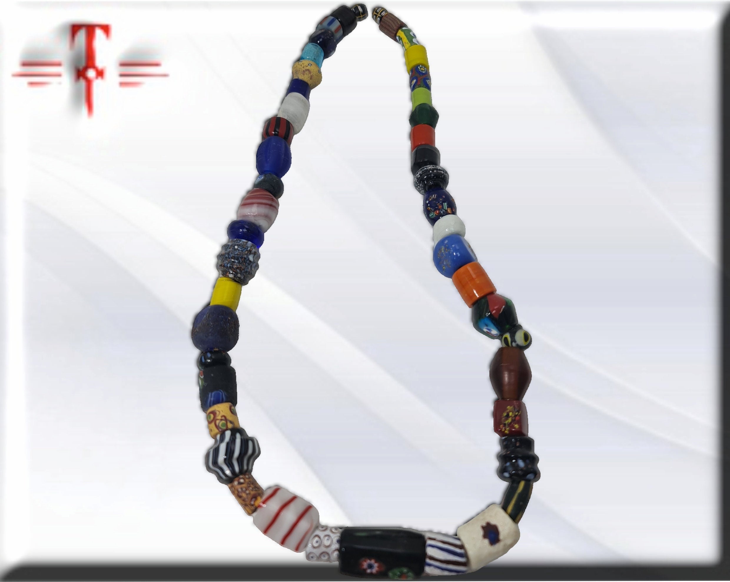 collar de cuentas africanas , cultura tradicional , arte africano , Cultura religiosa - Imagen 8