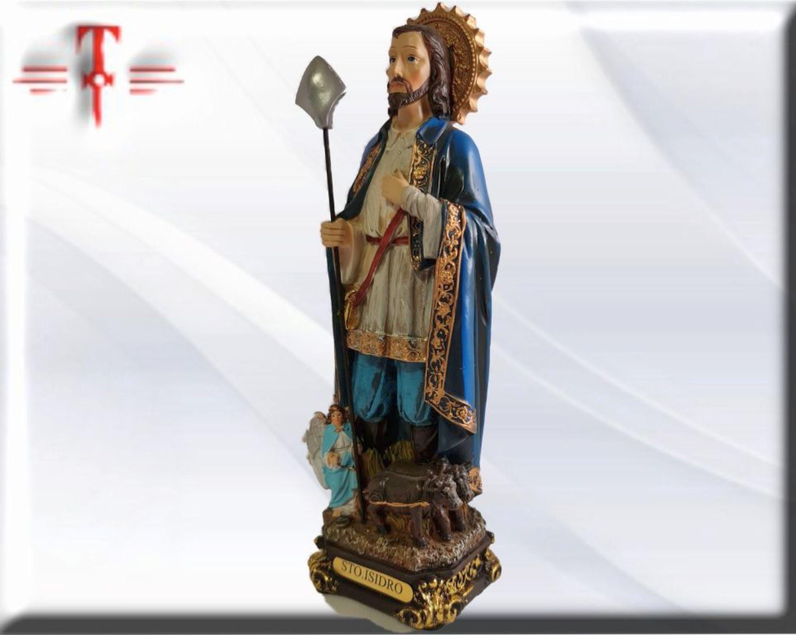 San Isidro , Santos y Vírgenes católicos , productos Religiosos - Imagen 3