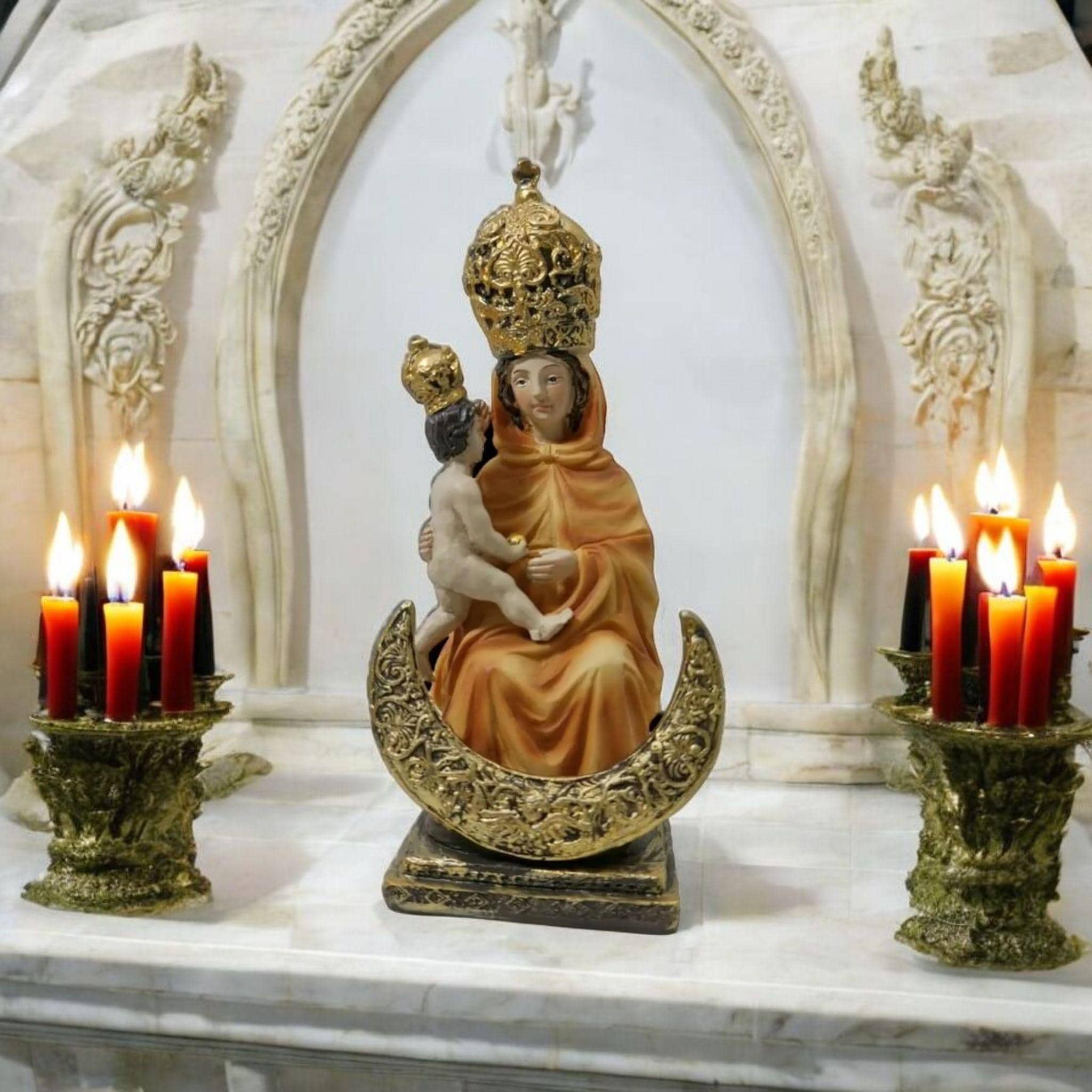 Estatua Virgen de la Peña Fuerteventura , Santos y Vírgenes católicos , productos Religiosos