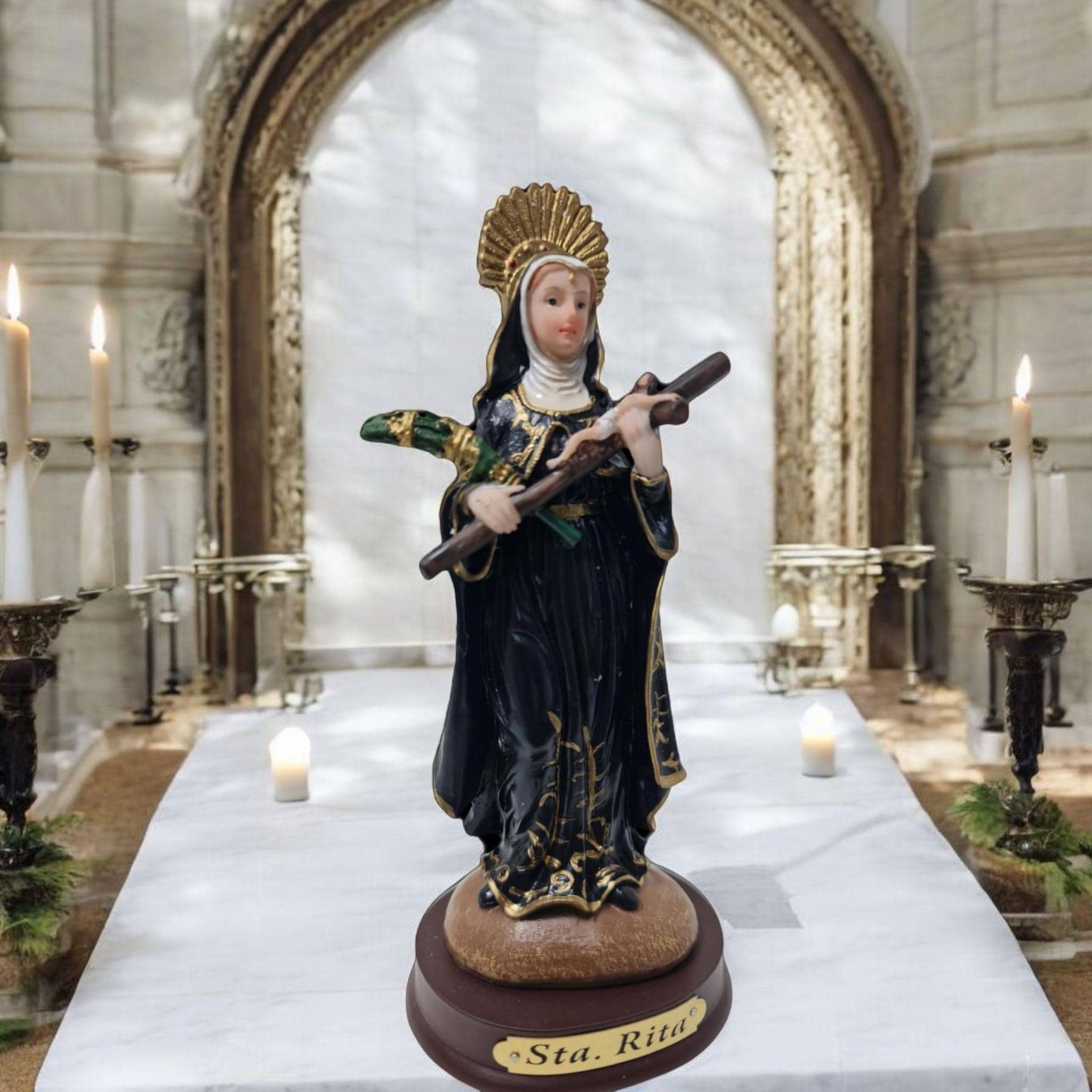 Santa Rita de Casia . Catholic Saints and Virgins, Religious products,