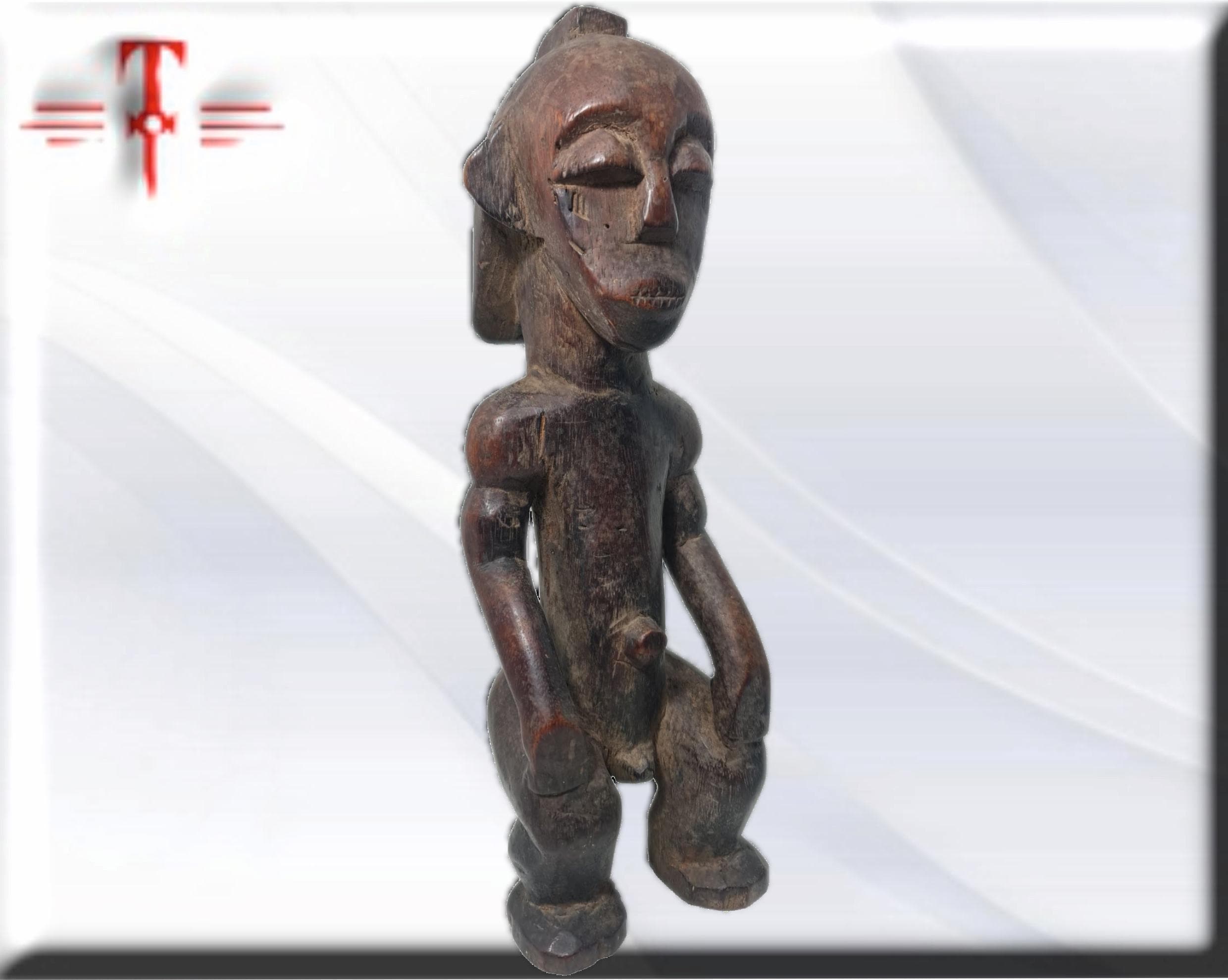 Fetiche africano Congo Tribal , arte Africano , Galería de arte , hecho a mano - Imagen 3