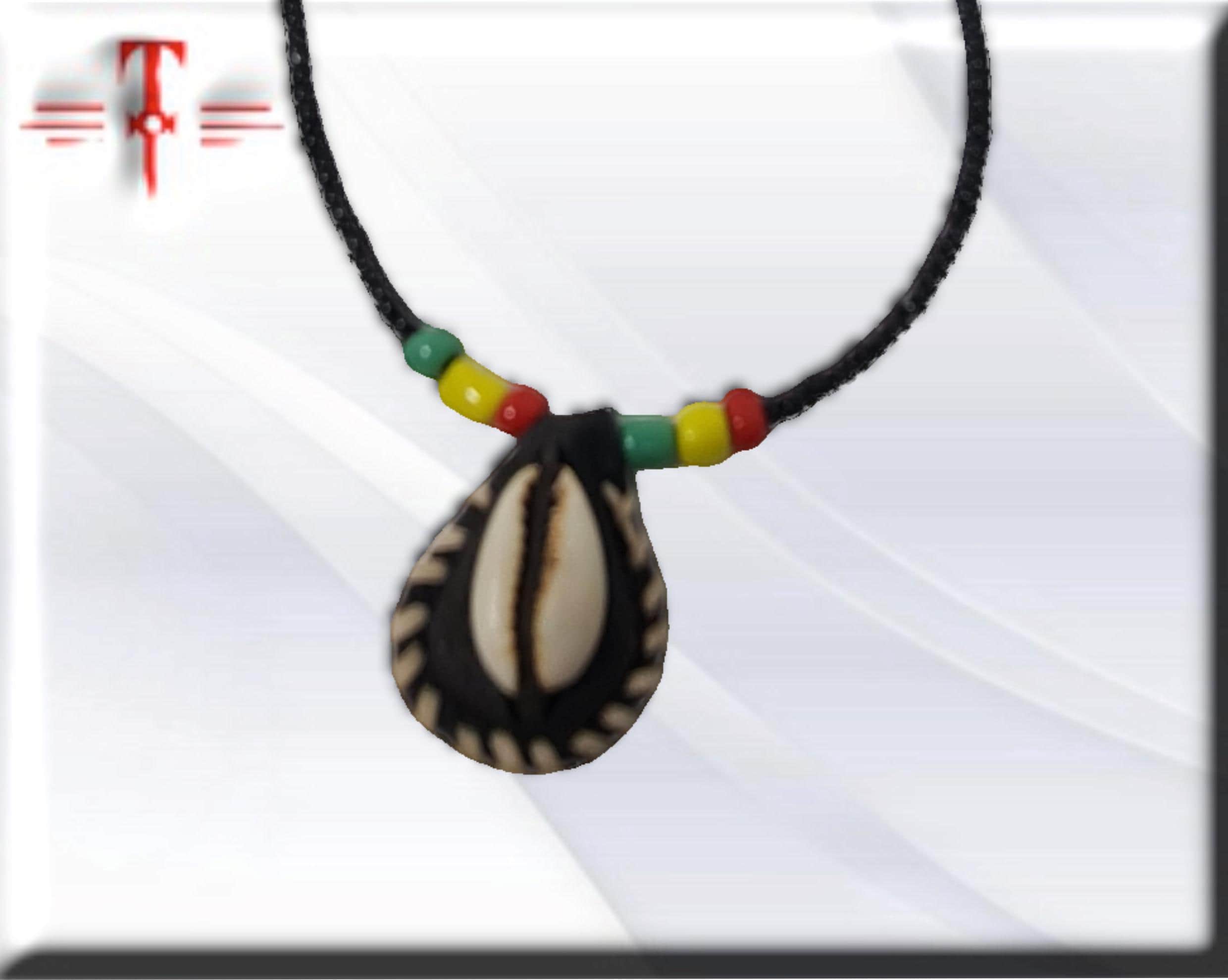 Lucky leather pendant, Original from Benin , amulet - Imagen 6