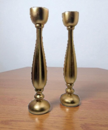 pareja de veleros dorados rayas