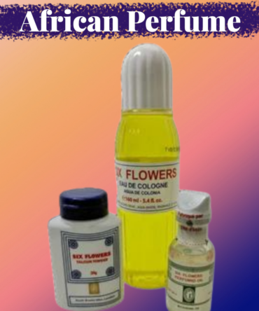 Pack six Flowers perfumed oil, colonia + talco