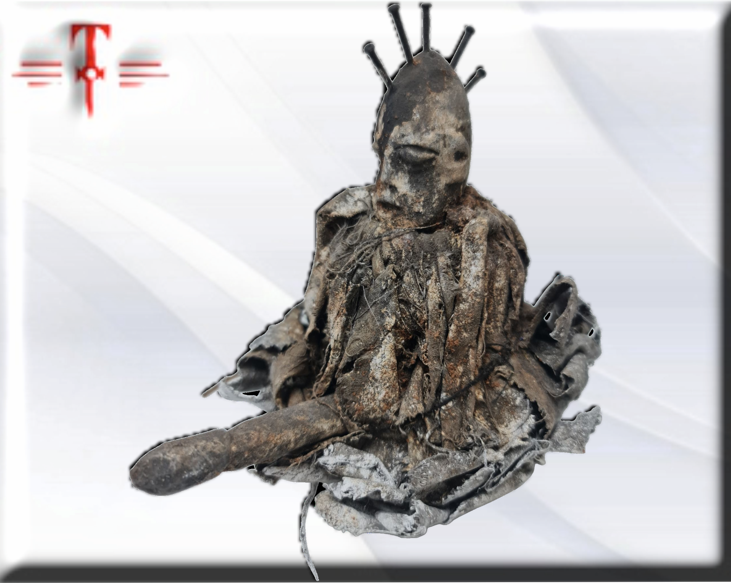Protección del fetiche Legba, secretos del vudú africano , original de Africa ( Benín ) - Imagen 7