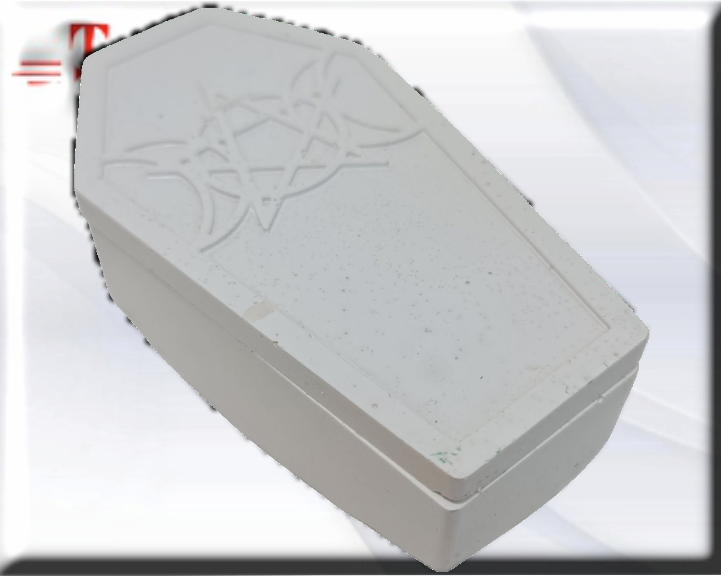 Ataud Blanco de resina , articulos esotéricos de calidad - Imagen 3