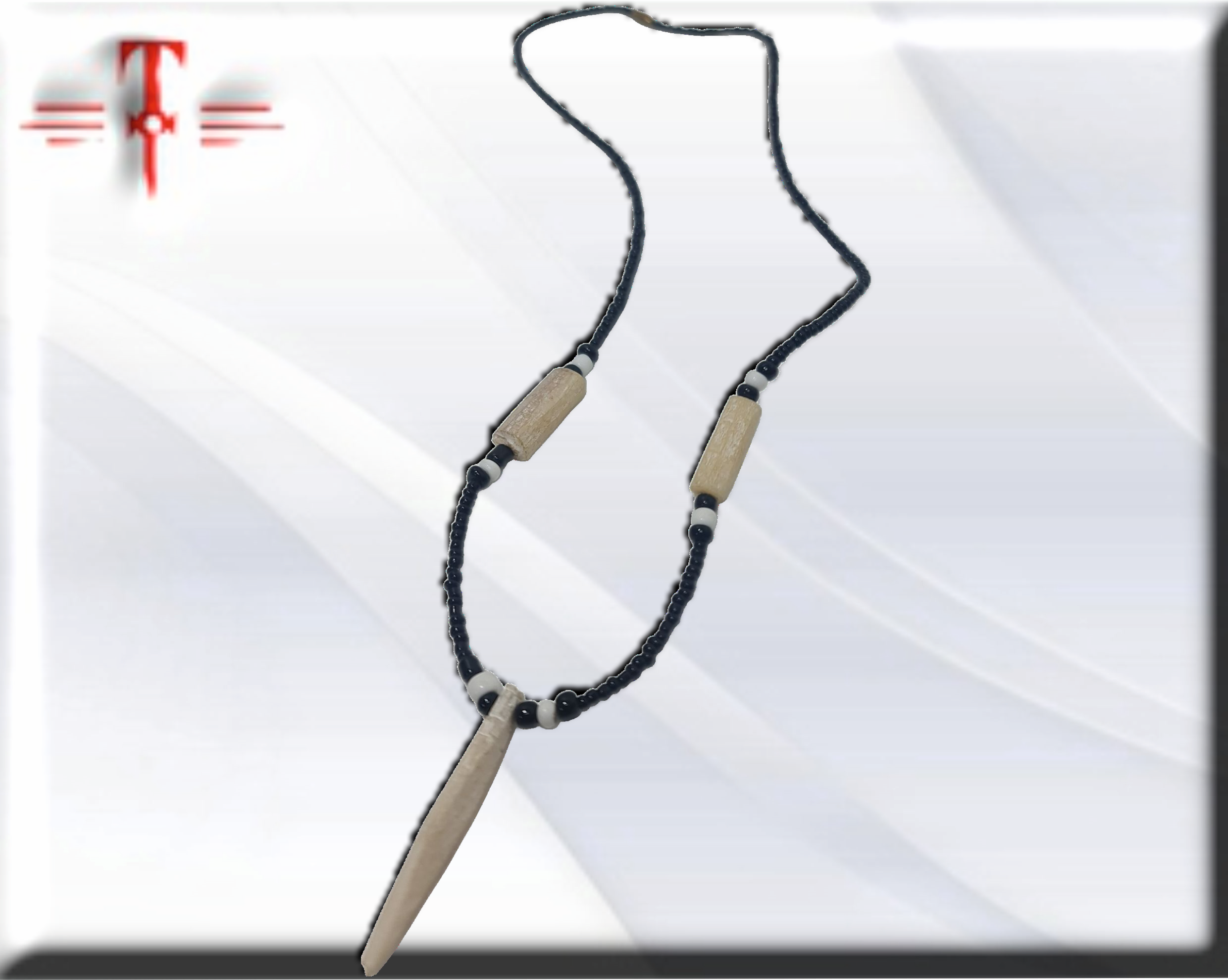 Colgante africano de hueso contra envidias y celos , Original from Benín Protection , amuleto - Imagen 3