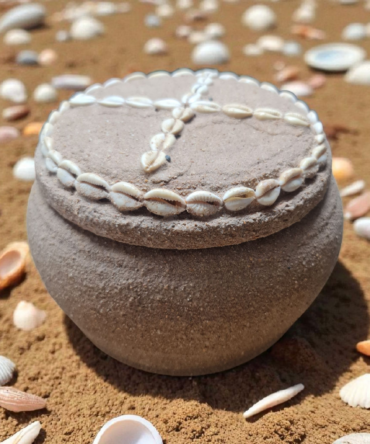 Receptaculo para montar el Vodun Agwé
