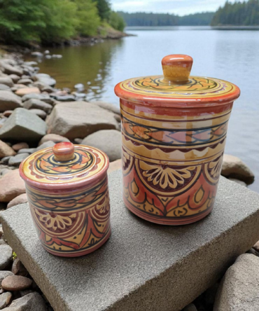 Pareja de tarros Orisha Oshun , productos de Santeria , articulos religiosos