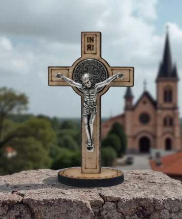 Cruz San Benito  , Santos y Vírgenes católicos , productos Religiosos