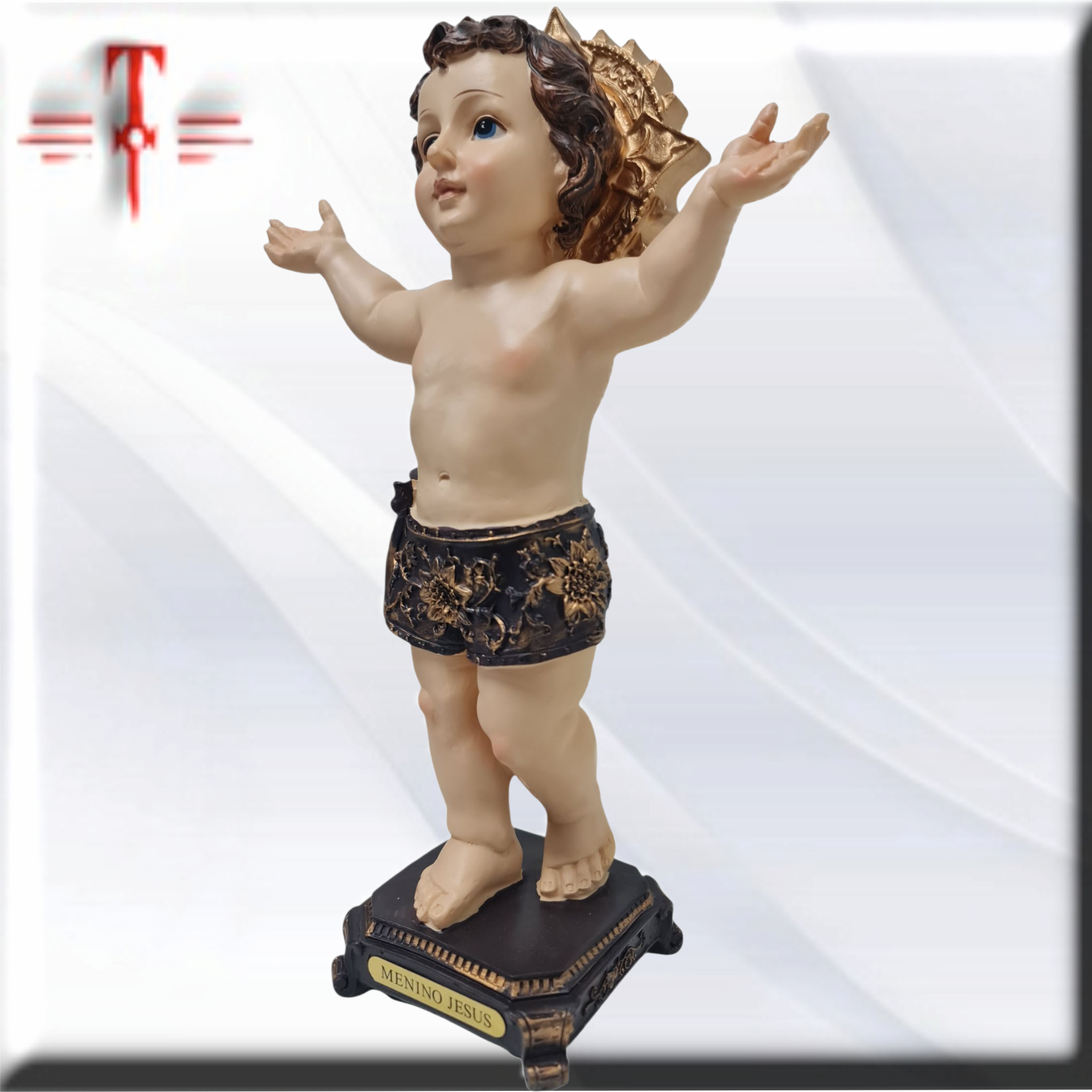 Niño Jesús con las manos alzadas , Santos y Vírgenes católicos , productos Religiosos - Imagen 4