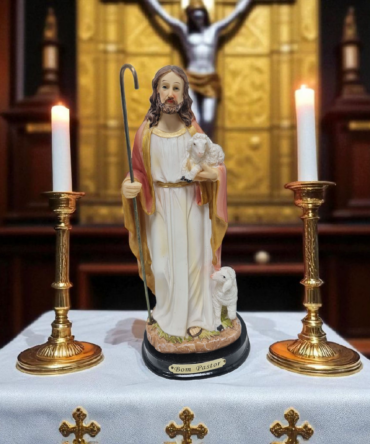 Cristo del buen pastor   . Santos y vírgenes católicos, productos religiosos