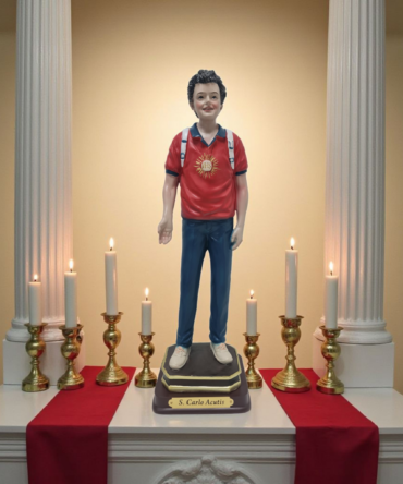 Carlo Acutis 30cm , Santos y Vírgenes católicos , productos Religiosos