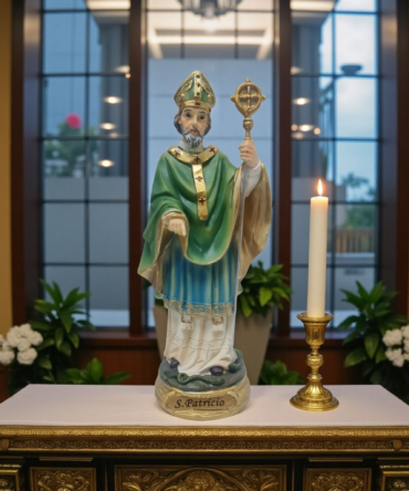 San Patricio 20cm , Santos y Vírgenes católicos , productos Religiosos