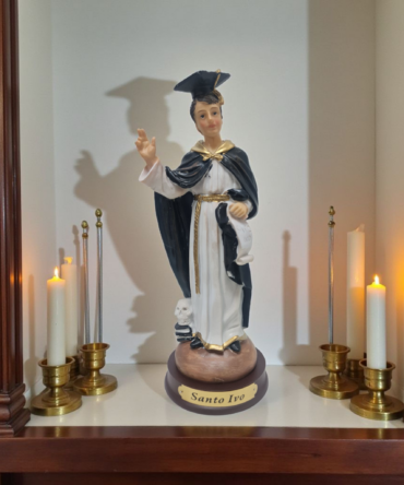 San Ivo 22cm , Santos y Vírgenes católicos , productos Religiosos