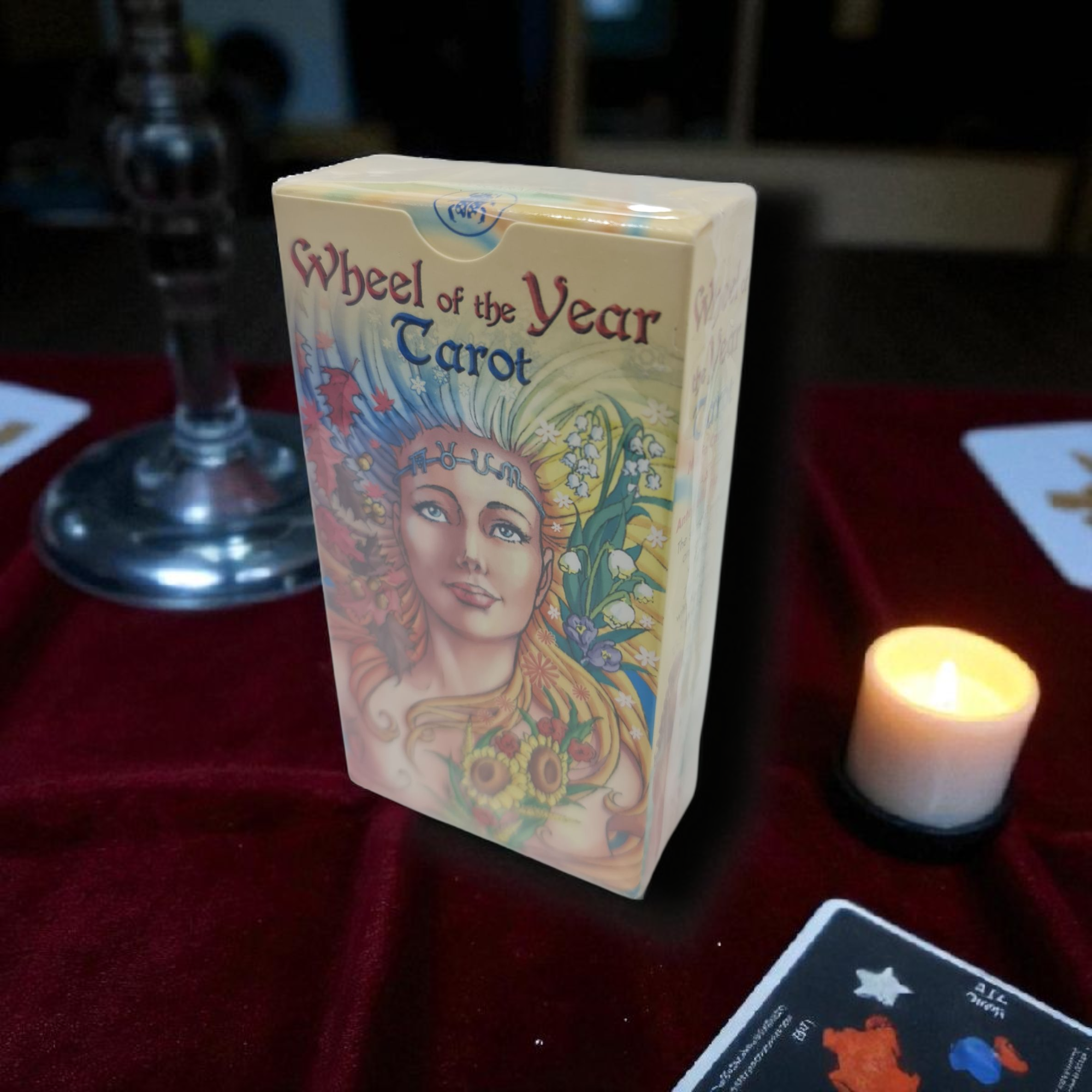 Tarot Wheel of the Year - Versión Multilenguaje (Mazo de 78 Cartas)