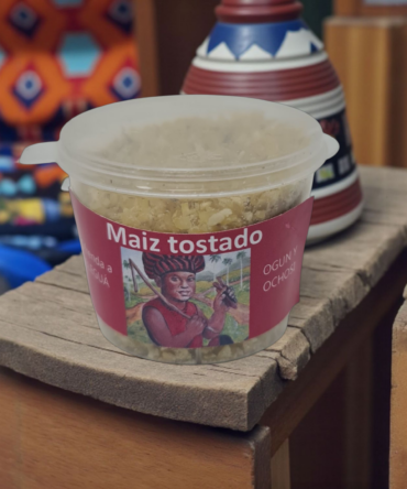 Maiz Tostado para elegua