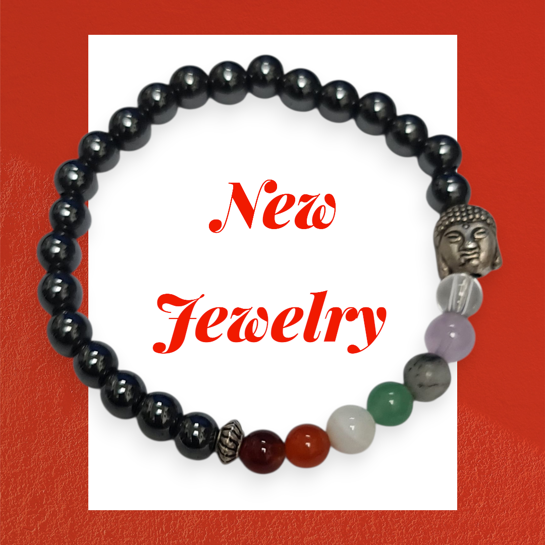 pulsera hematite 7 chakras - Imagen 2