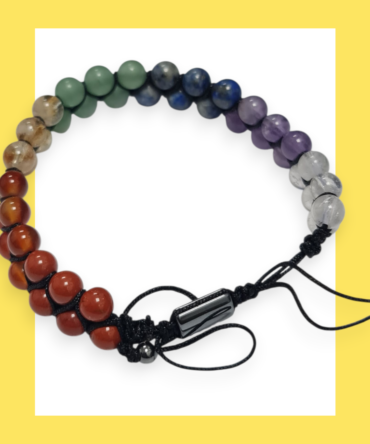 pulsera 7 chakras doble