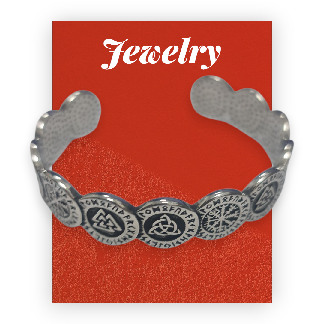 Brazalete simbolos nordicos