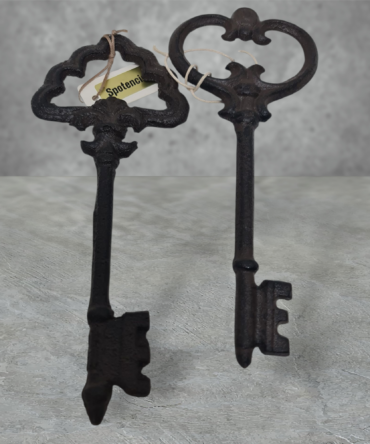 Llave de Hierro de 17cm para refuerzo del Orisha Oggun Santeria Yoruba