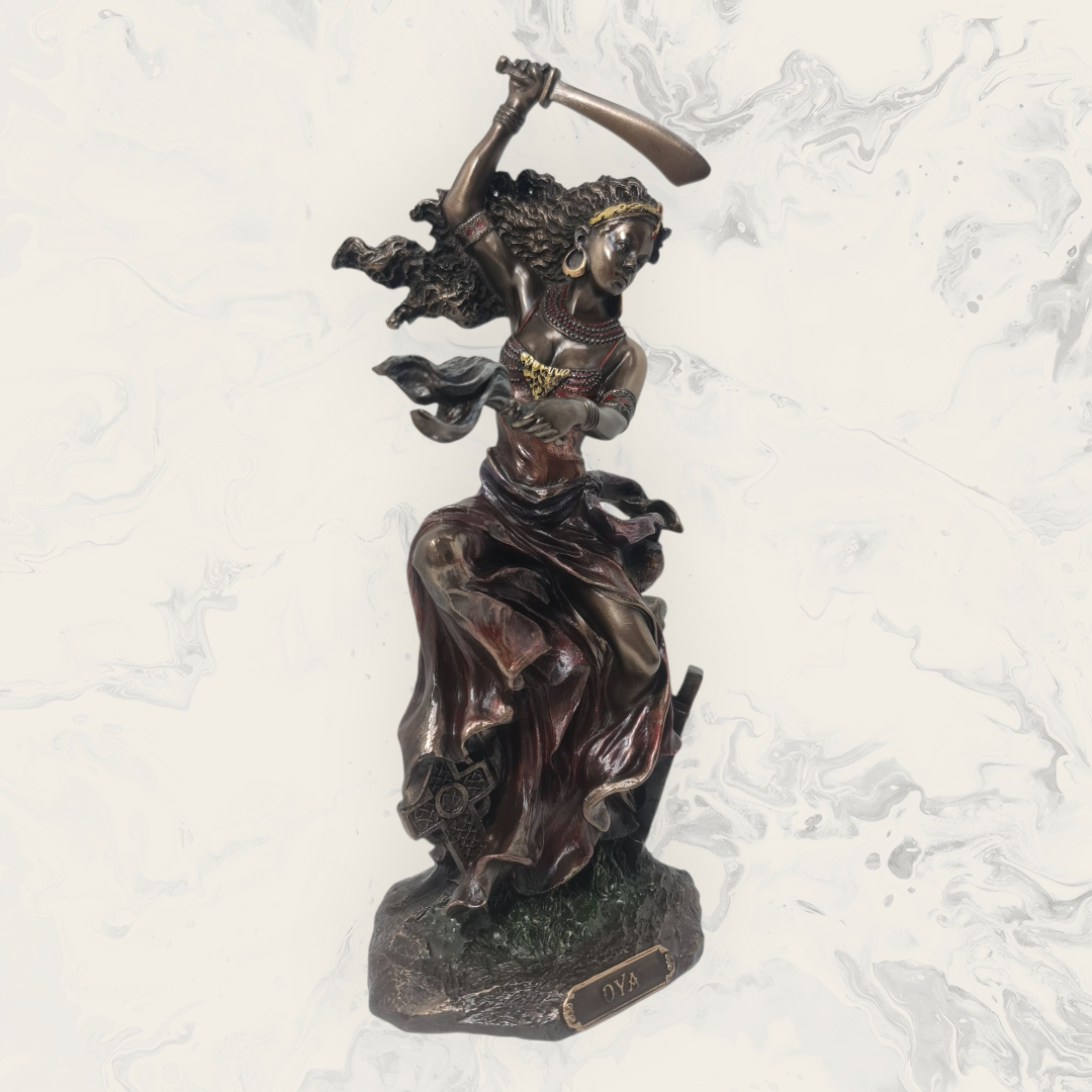 Orisha Oyá , estilo veronese , deidades yoruba , Santeria , dioses africanos - Imagen 3