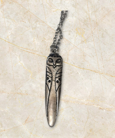 colgante amuleto Buho