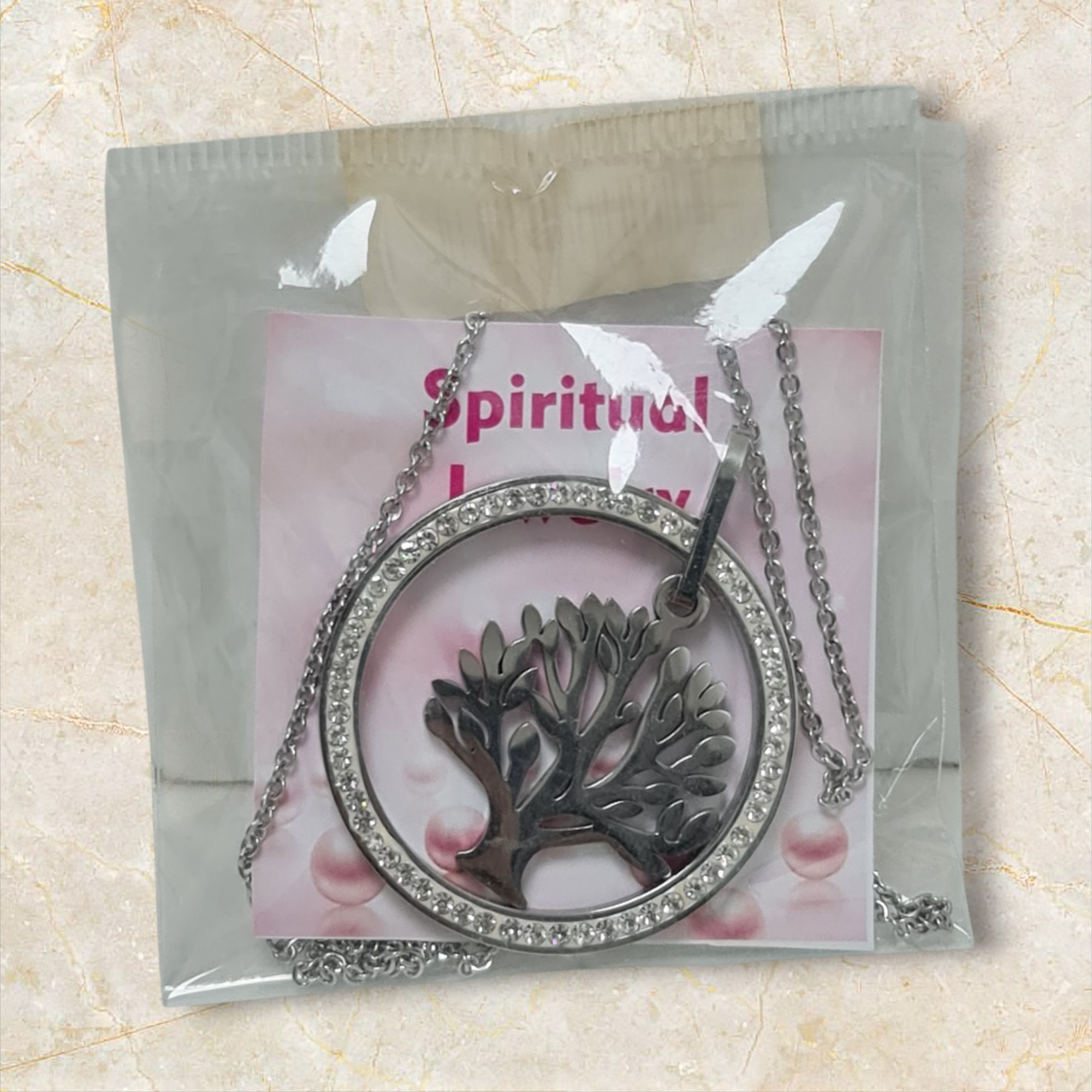 colgante Arbol en circulo