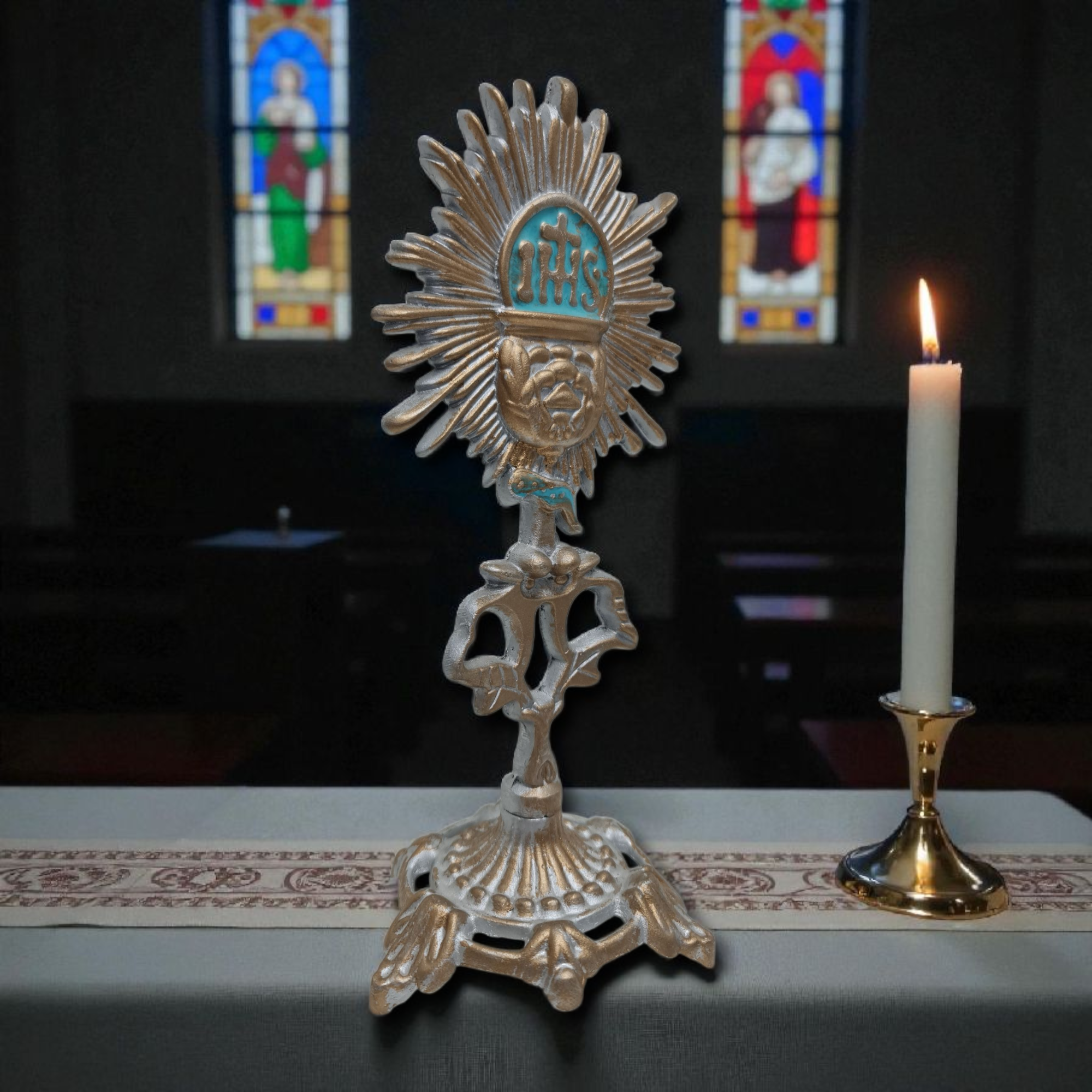 Ostensorio , Custodia , articulos religiosos - Imagen 2