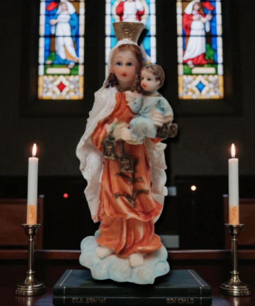 Figura de la Virgen del Carmen en Resina – 9 cm. Santos y vírgenes católicos, productos religiosos