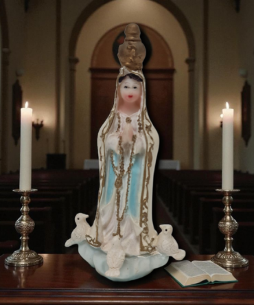 Virgen de Fatima 8cm , virgenes y santos catolicos