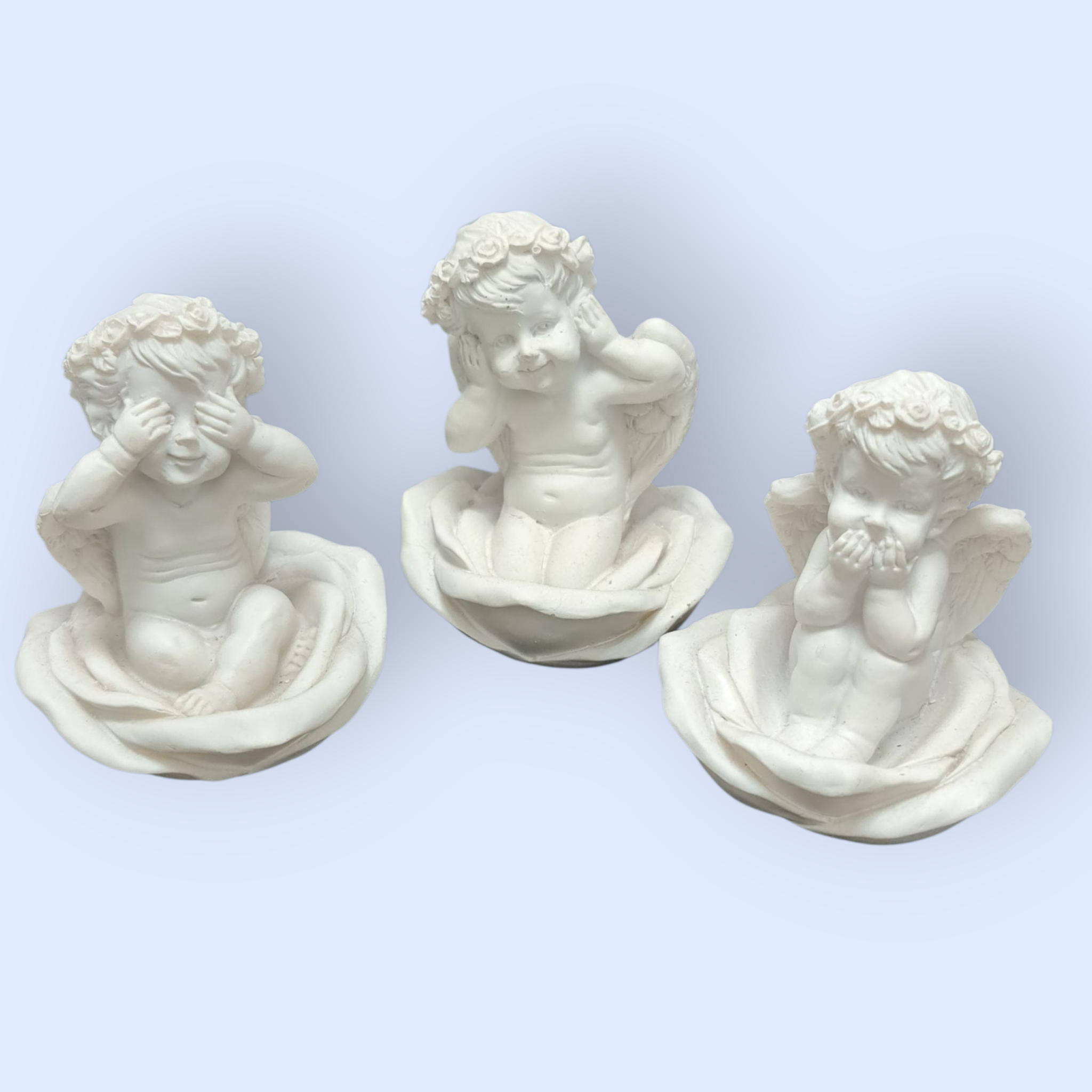 Pack 3 querubines 7cm