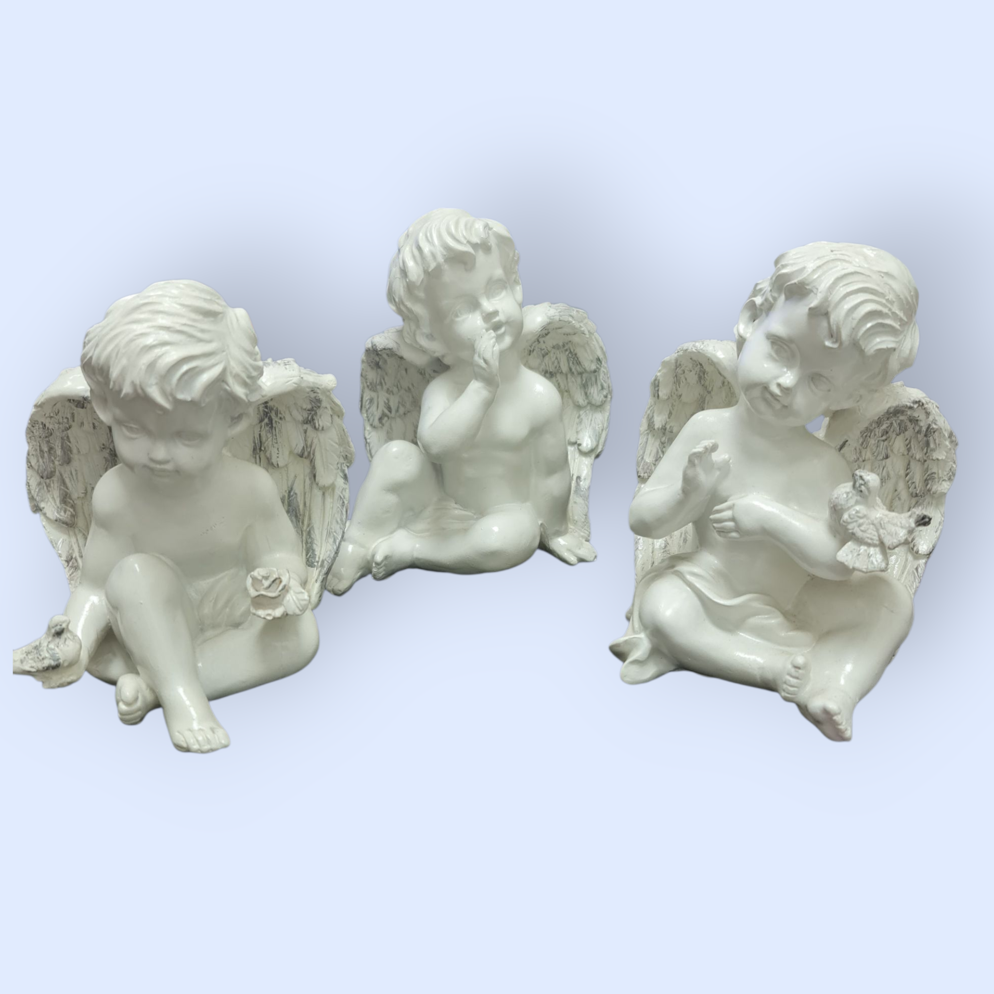 Pack 3 querubines 14cm