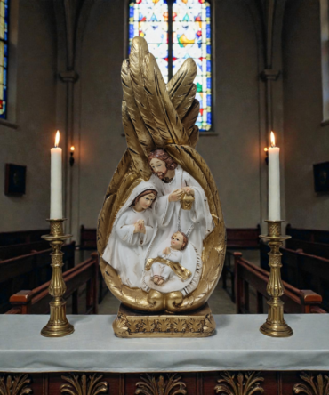 pesebre en alas doradas , presepio , Santos y Vírgenes católicos , productos Religiosos