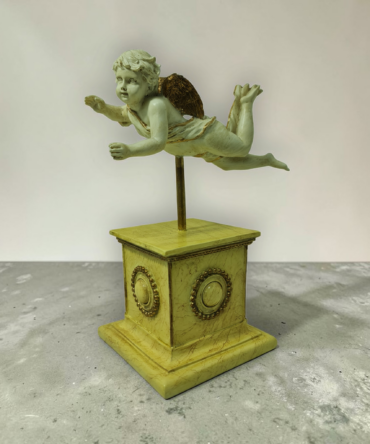 Angel volando en peana , Santos y Vírgenes católicos , productos Religiosos