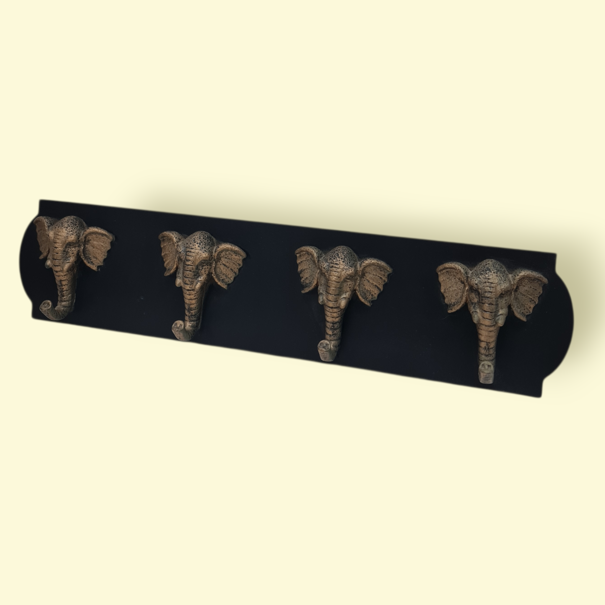 Colgador de cabezas de elefante