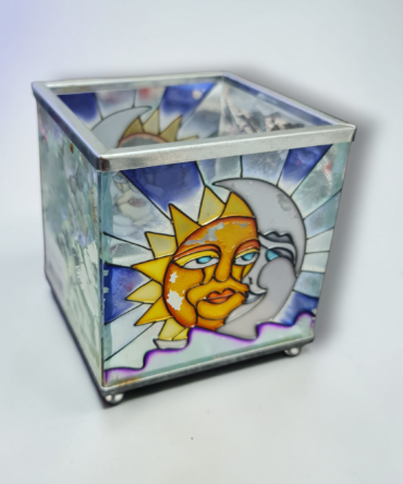 Porta velas cristal