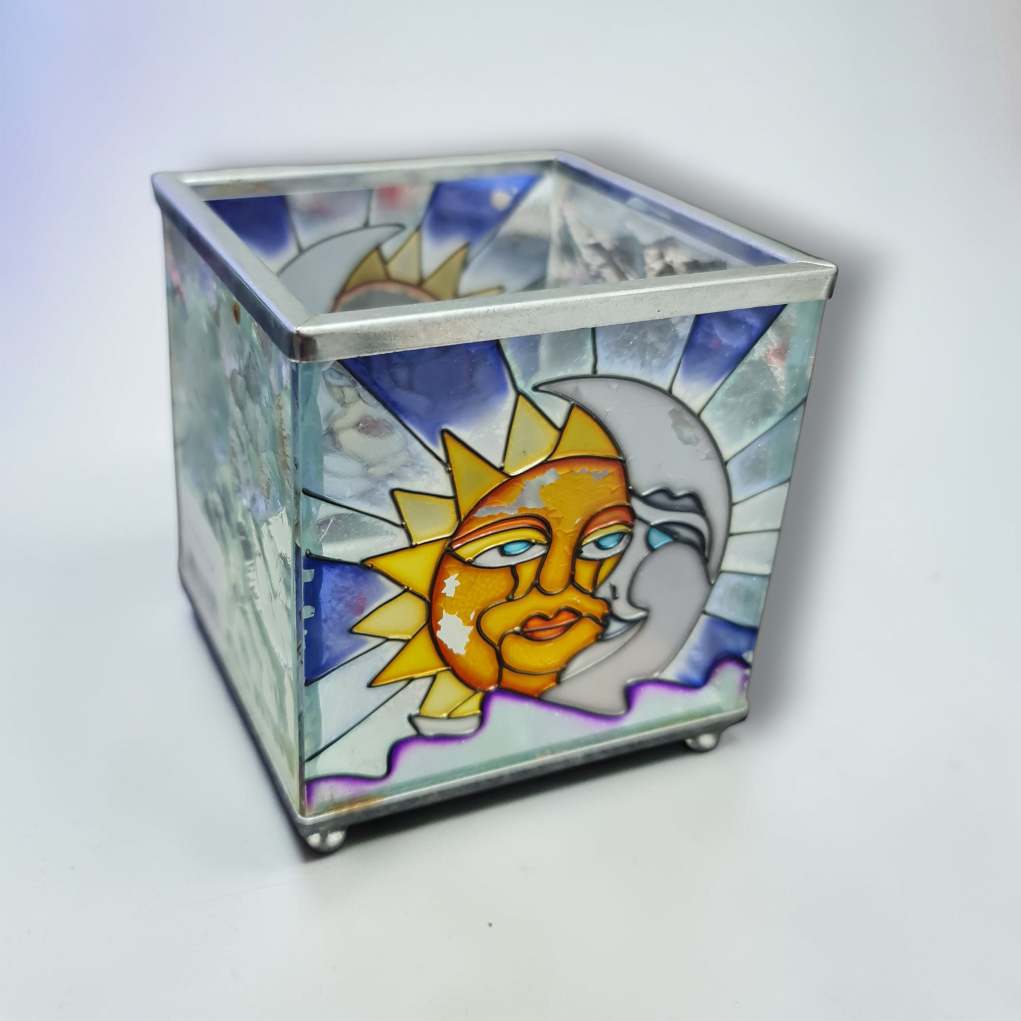 Porta velas cristal