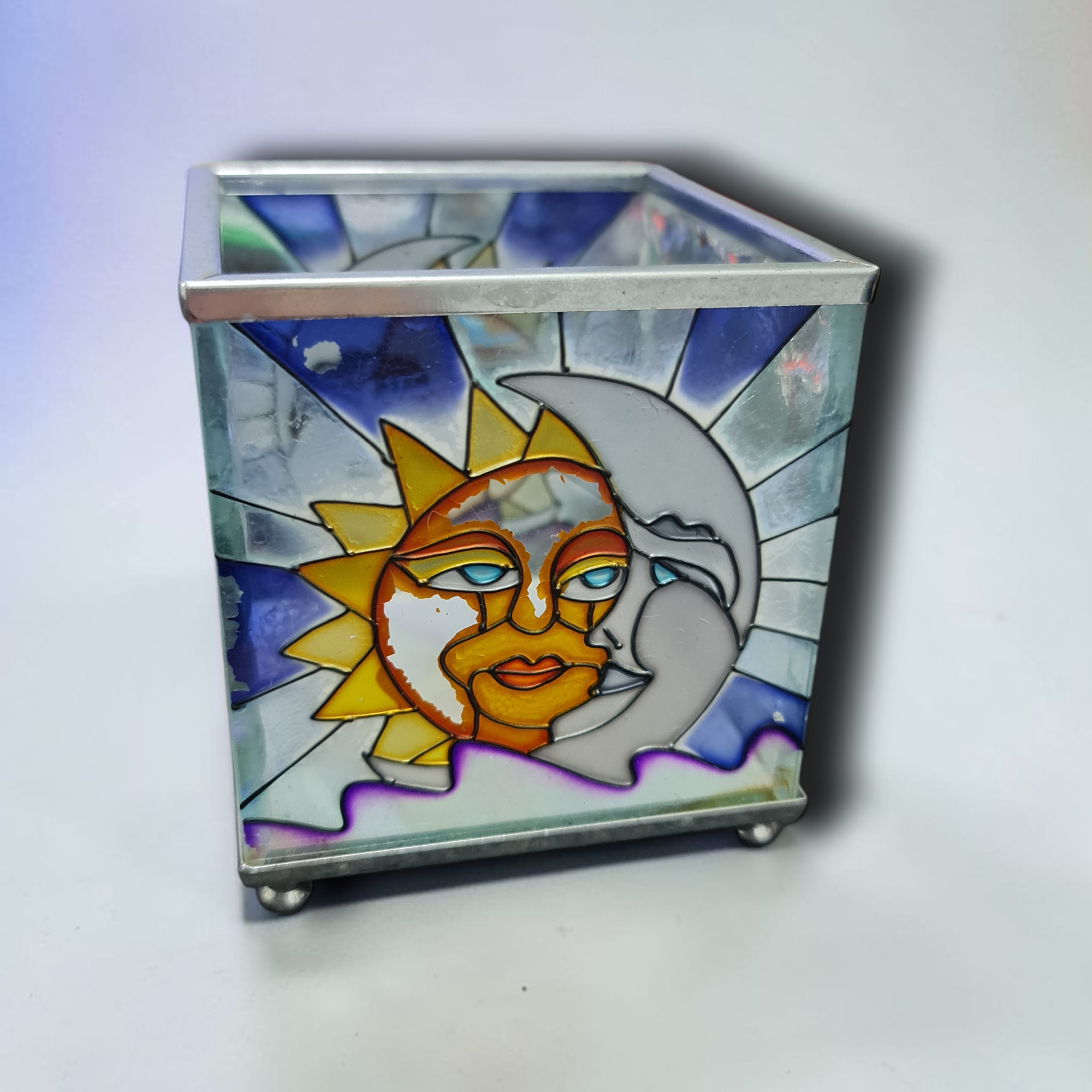 Porta velas cristal - Imagen 2