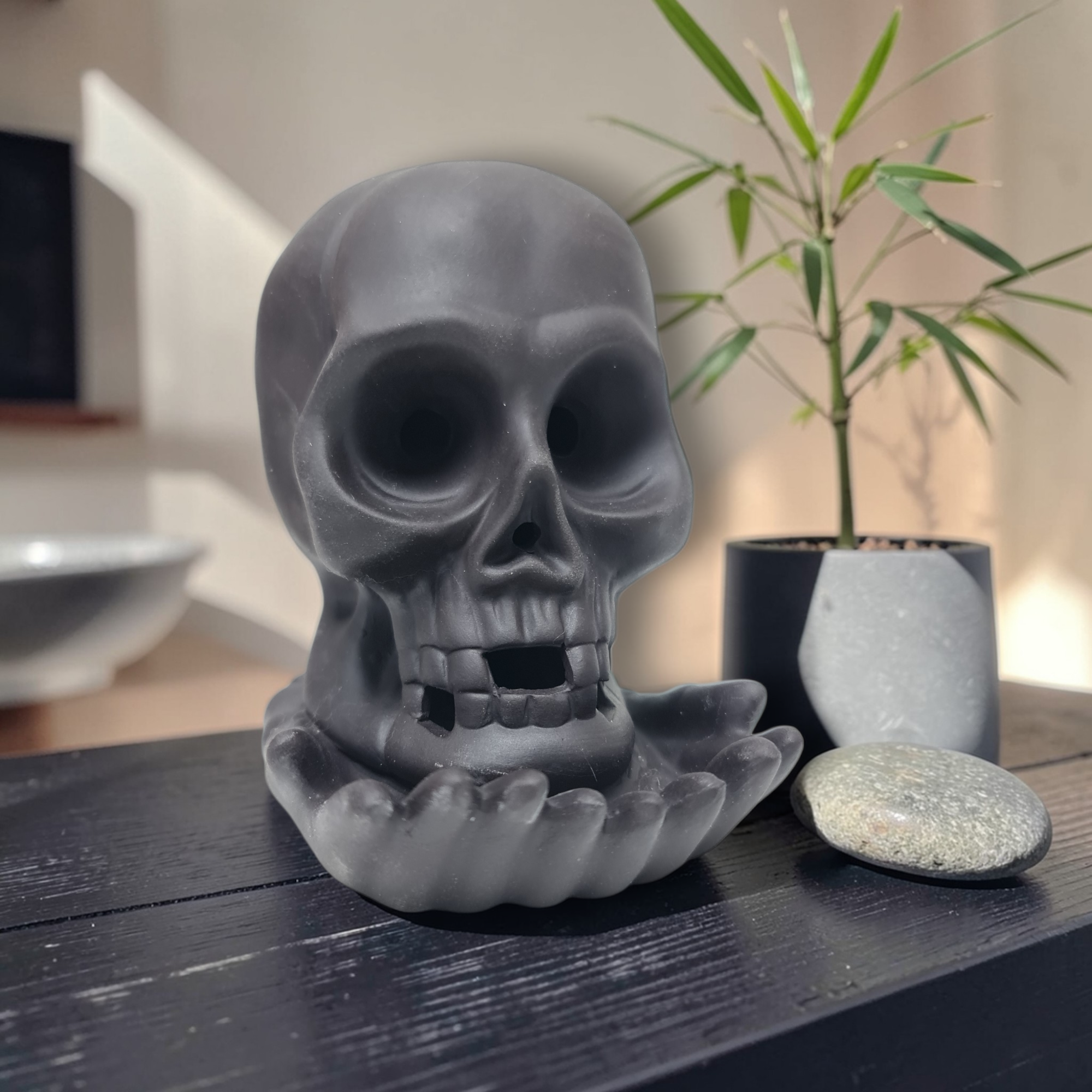 Incensario Reflujo calavera