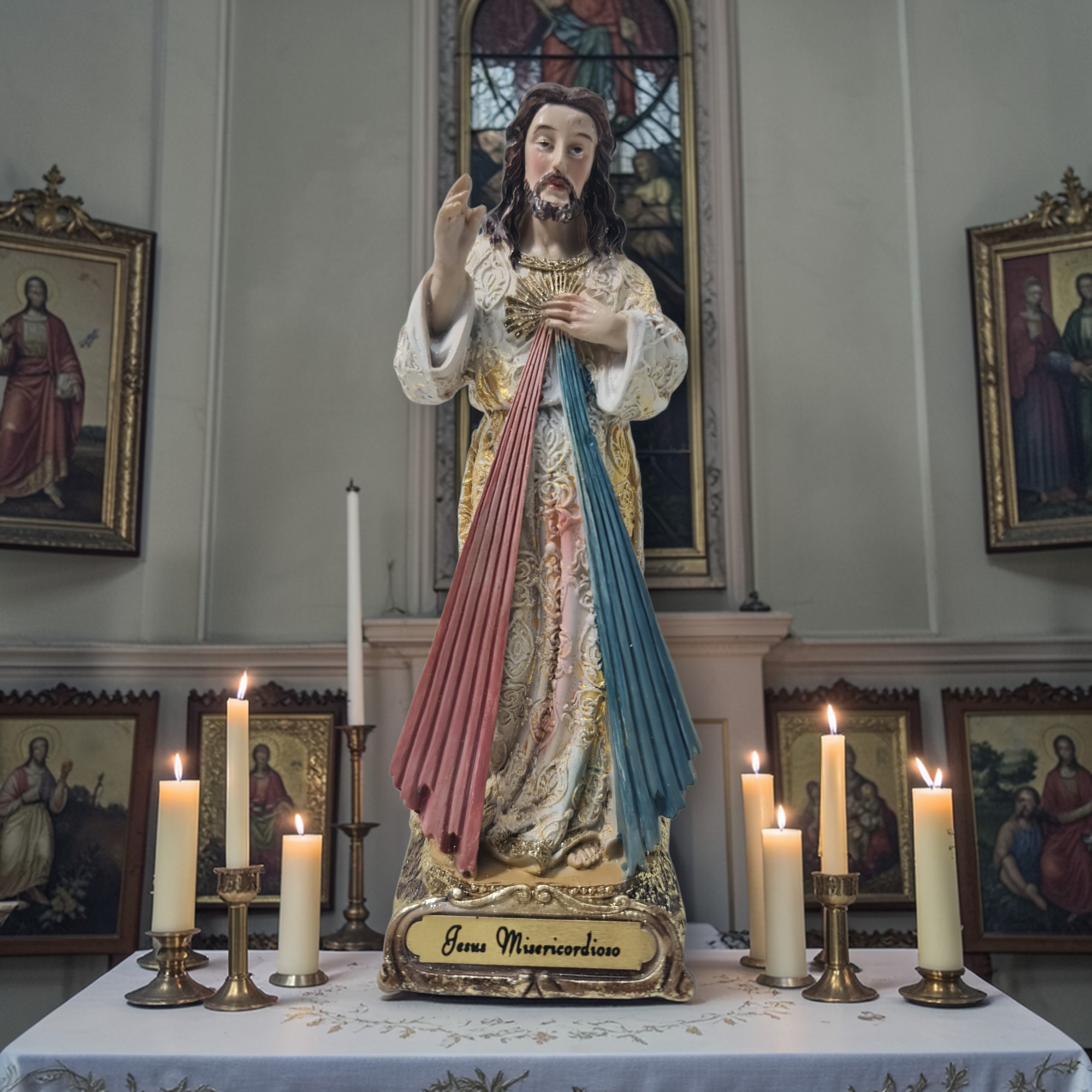 Cristo Misericordioso. Santos y Vírgenes Católicas, Productos Religiosos - Imagen 8