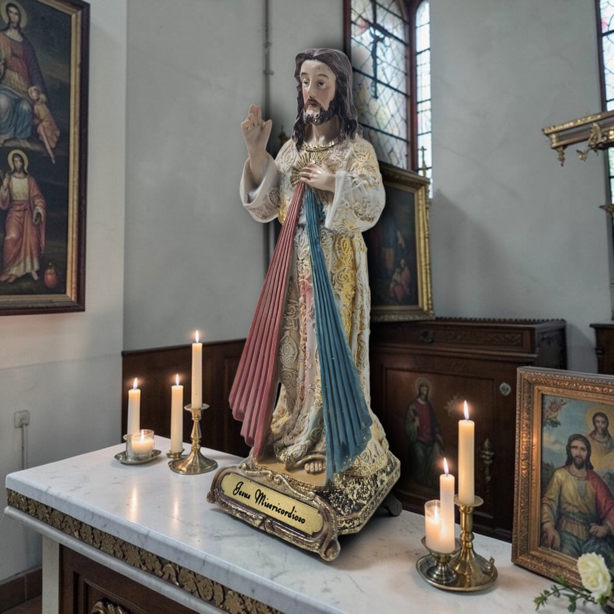 Cristo Misericordioso. Santos y Vírgenes Católicas, Productos Religiosos - Imagen 9
