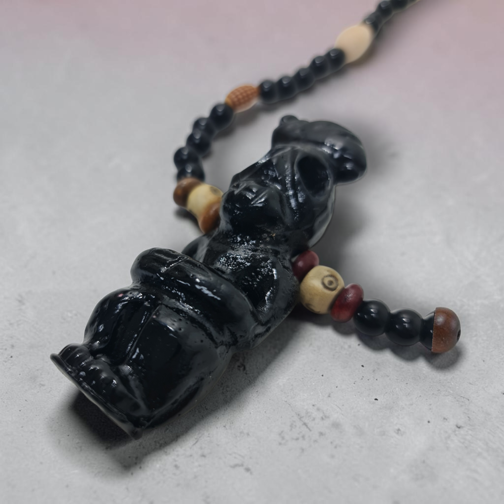 Egguns protection amulet ritualized Vodun pendant, secrets of Fon vodoun, Contact with the egguns - Imagen 3