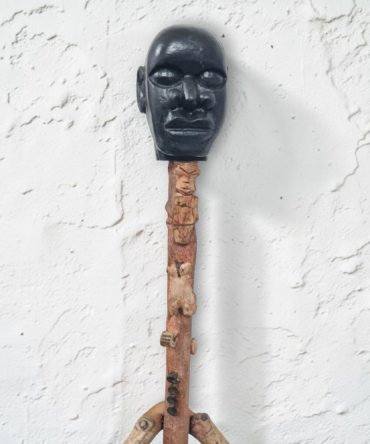 Bastón de carga Eggun , santería , Palo Mayombe , voodoo