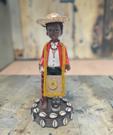 Estatua de Orisha Elegua bebé 25cm , articulos de santeria